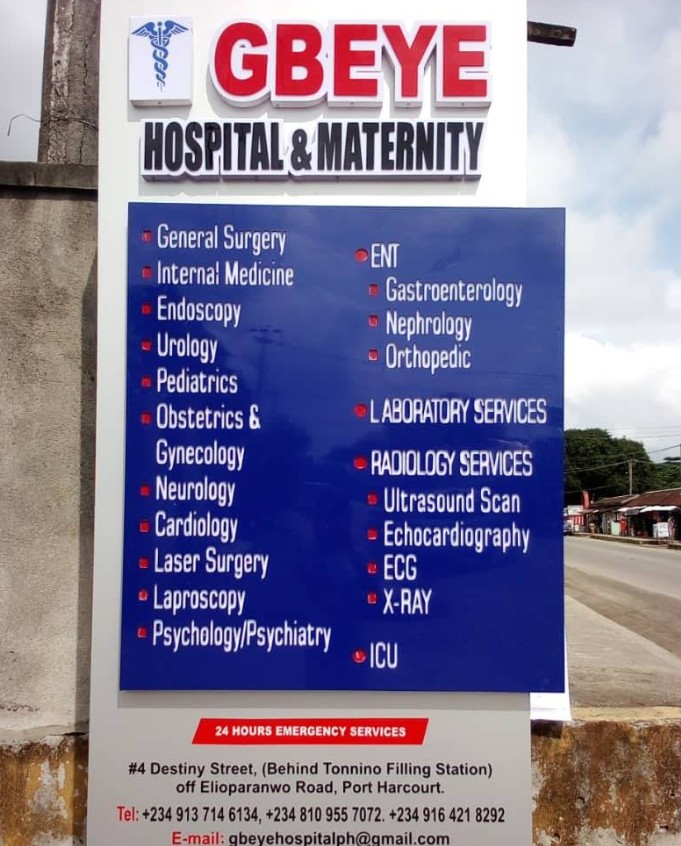 Gbeye Hospital & Maternity